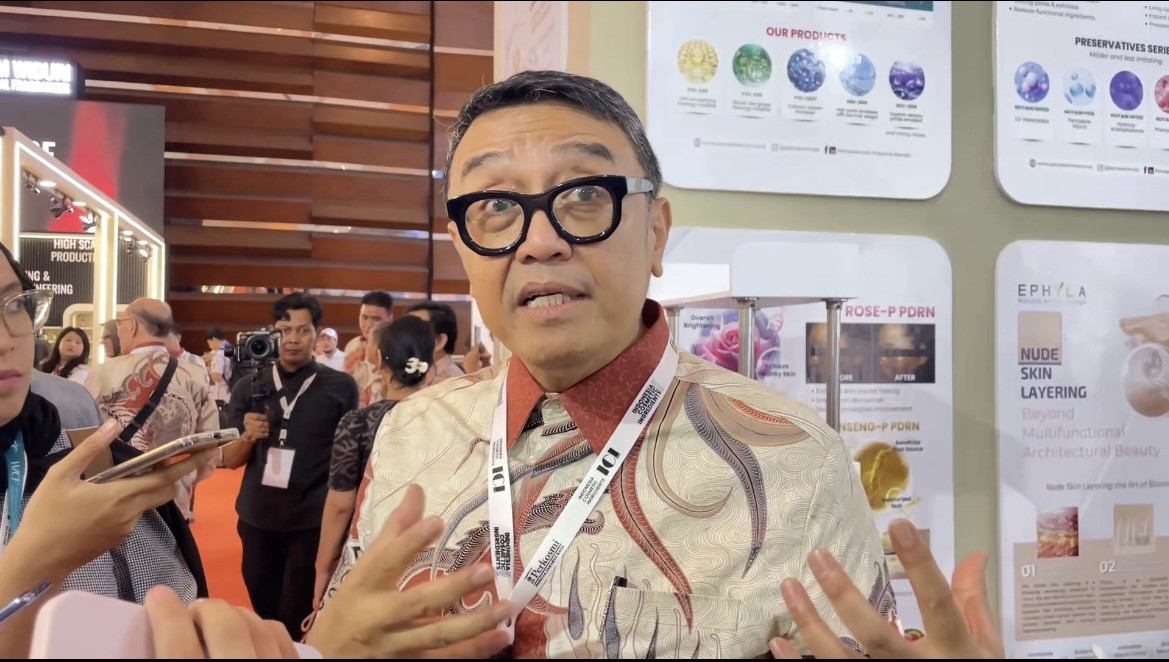 Perkosmi Sebut Industri Kosmetik Dalam Negeri Turut Kena Imbas Konflik Geopolitik Global. (Foto: MNC Media)