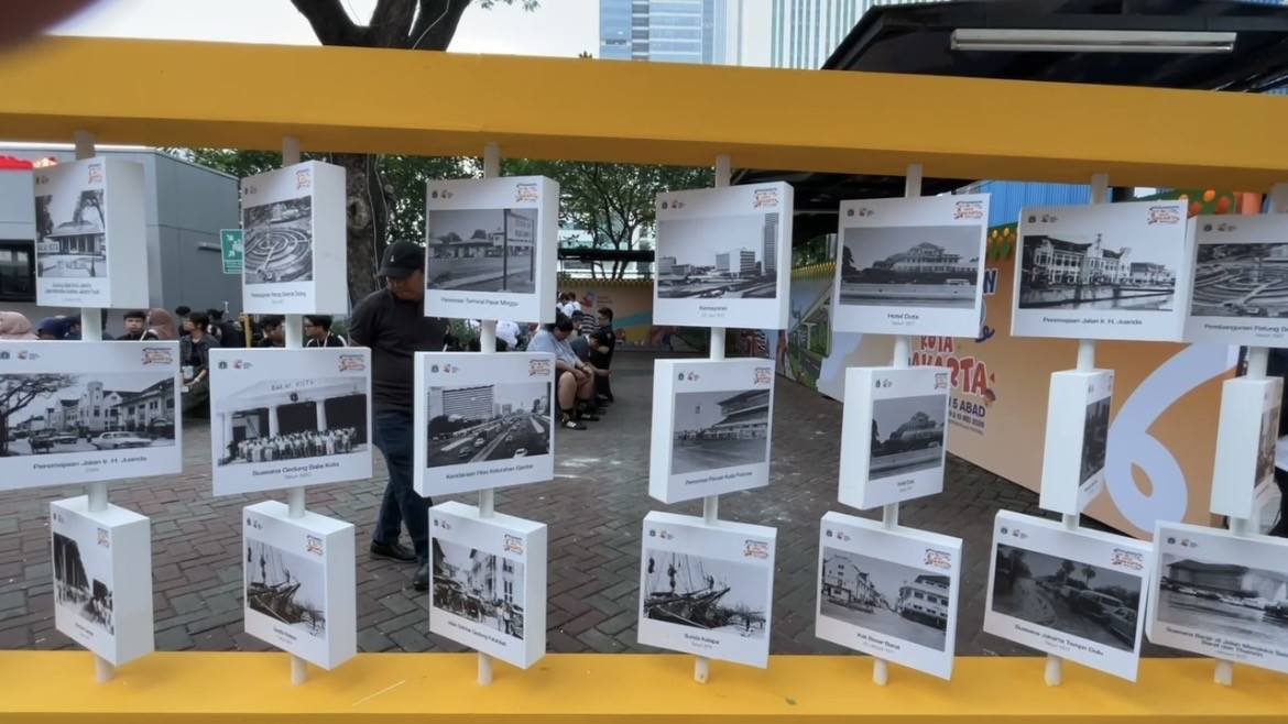 Pencanangan HUT Jakarta ke-499 Resmi Dimulai, Ada Pameran Foto hingga Panggung Hiburan. (Foto: iNews Media Group)