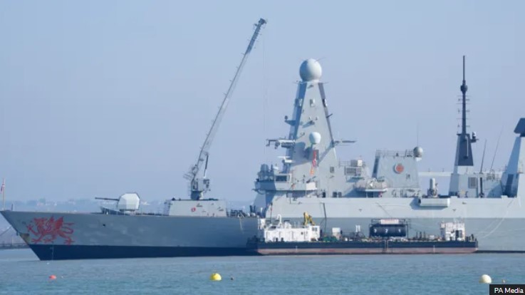 Inggris Kerahkan Kapal Perang ke Timur Tengah, Pimpin Misi Amankan Selat Hormuz. (Foto: PA Media via BBC)