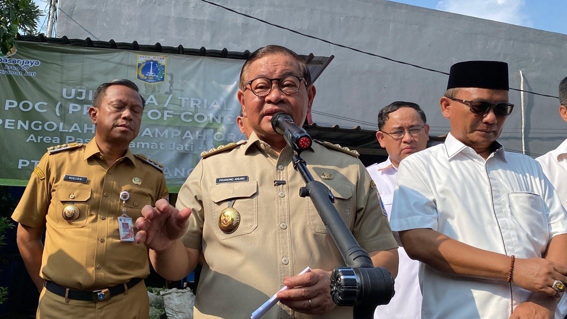 Pramono Kaji Ulang Jam Pelaksanaan CFD Rasuna Said, Bakal Selesai di Bawah Jam 10. (Foto Danandaya/IMG)