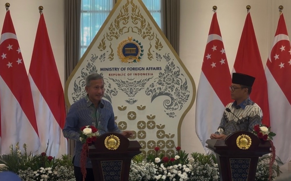 Temui Menlu Singapura, Menteri Sugiono Bahas Energi Hijau dan Ketahanan Pangan