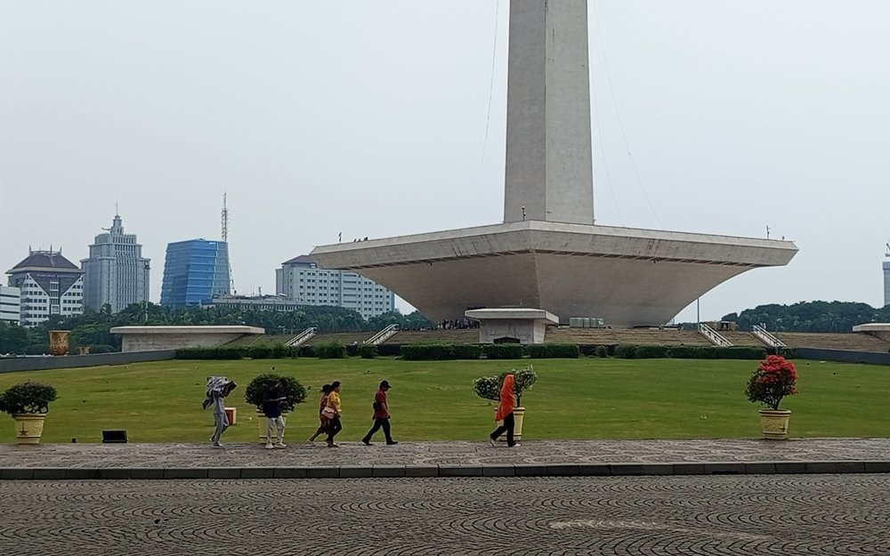 Libur Long Weekend, Monas Dibanjiri 4.009 Wisatawan Dalam dan Luar Negeri