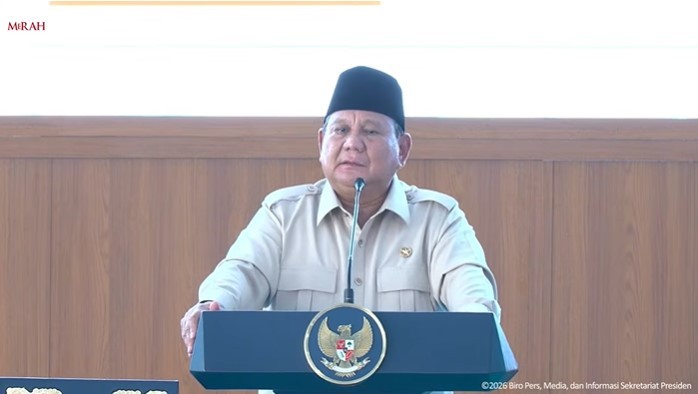 Soal Keuangan Negara, Prabowo: Selama Purbaya Bisa Senyum, Tenang Aja. (Foto: Youtube Sekretariat Presiden)