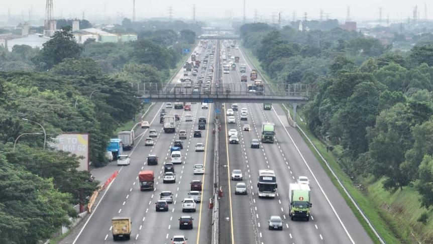 Puncak Arus Balik Long Weekend, Volume Kendaraan Diprediksi Meningkat 8,1 Persen (Foto: dok Jasa Marga)