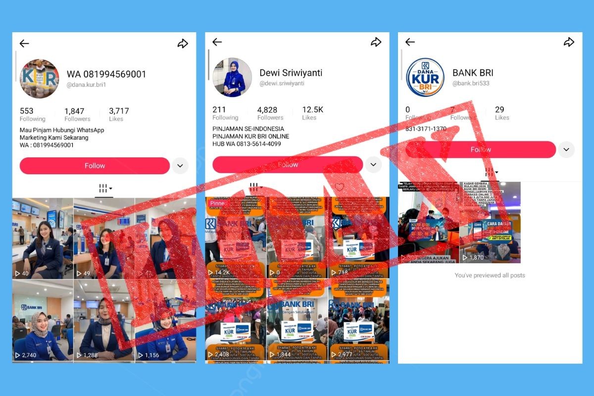Waspada Penipuan, BRI Tegaskan Pengajuan KUR Tidak Ditawarkan Secara Online. (Foto: iNews Media Group)