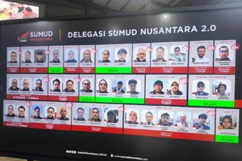 Indonesia Kecam Tindakan Israel Cegat Kapal Global Sumud Flotilla, Prioritaskan Perlindungan WNI (FOTO:Isra/iNews Media Group)
