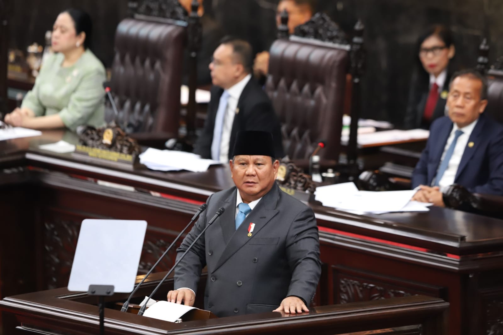 Prabowo Instruksikan Penyederhaan Birokrasi, Minta Pengusaha Jangan Diganggu. (Foto: TV Parlemen)