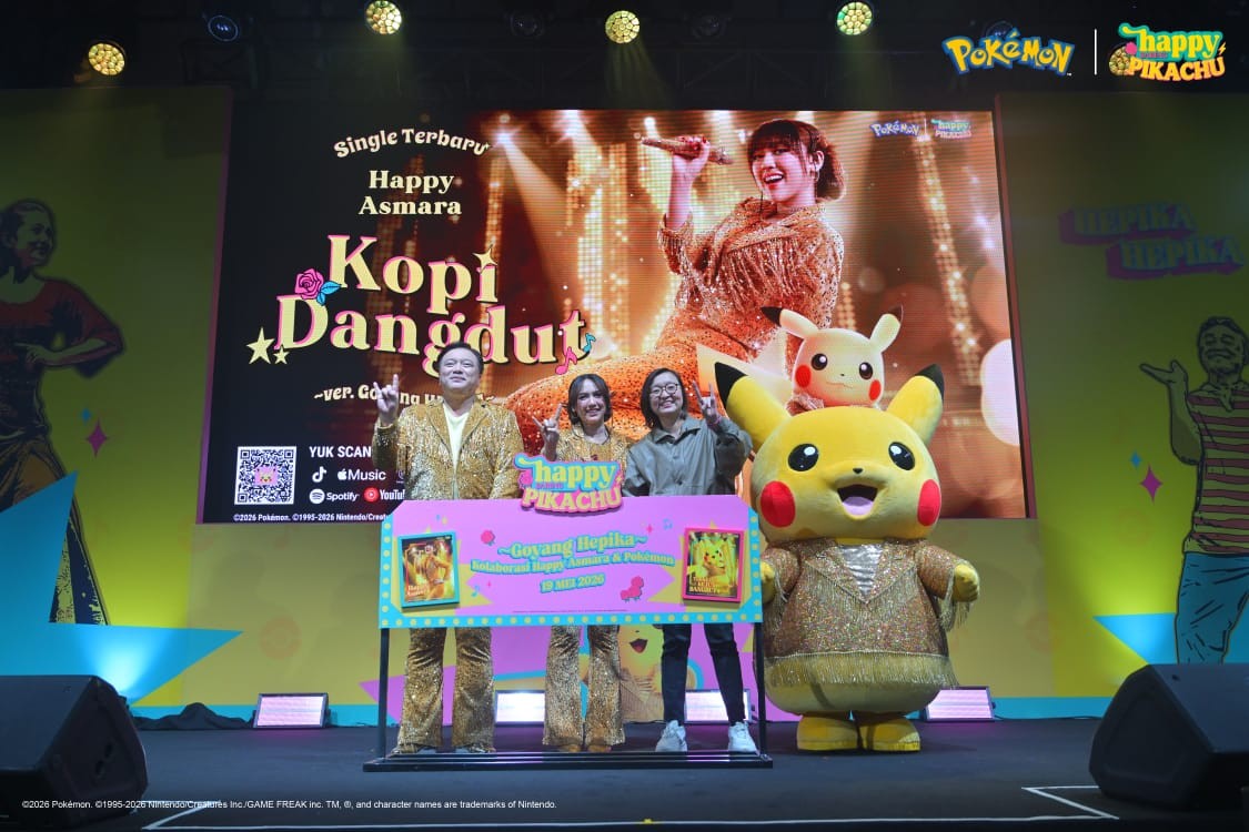 Wamen Ekraf Harap Kolaborasi Pokémon dan Dangdut Bisa Tembus Panggung Global. (Foto Istimewa)