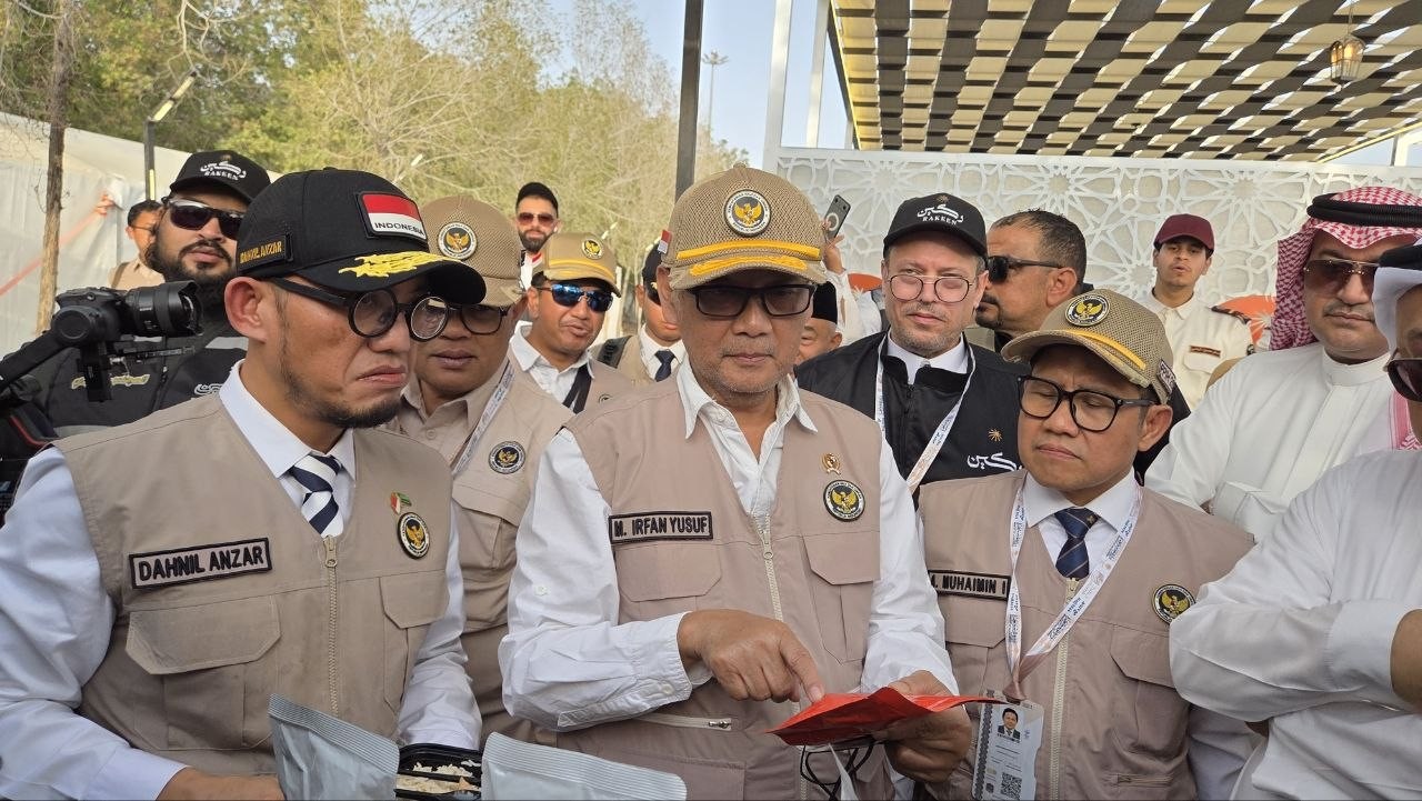 Menhaj Pastikan Kesiapan Konsumsi dan Toilet Ramah Lansia Jelang Armuzna (FOTO:Dok Laman Kemenhaj)