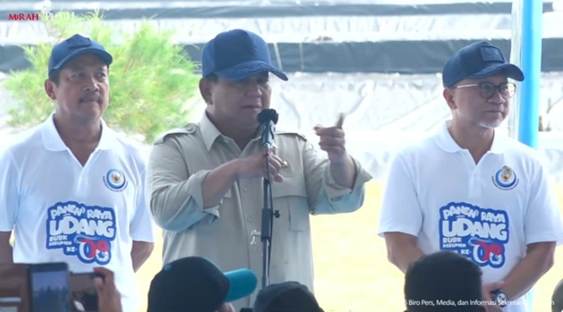 Presiden Prabowo Subianto mengunjungi Kecamatan Petanahan, Kabupaten Kebumen, Provinsi Jawa Tengah, Sabtu (23/5/2026). (Foto: Ist)