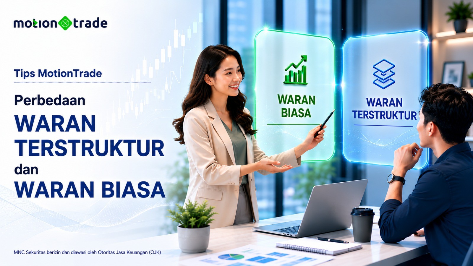 MotionTrade Bagi Tips Bedakan Waran Terstruktur dan Waran Biasa (Foto: iNews Media Group)