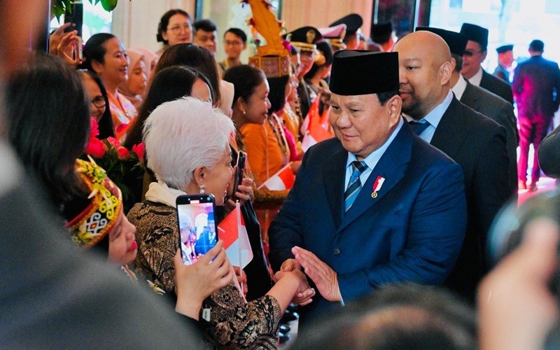 Presiden Prabowo Subianto menggelar kunjungan kerja ke Paris, Prancis sehingga tidak bisa melaksanakan salat Iduladha di Masjid Istiqlal. (Foto: Dok. Setneg)