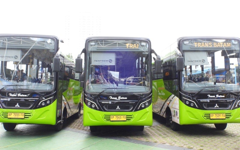 Kementerian Perhubungan (Kemenhub) mengapresiasi komitmen Pemkot Batam yang terus menambah armada bus Trans Batam. (Foto: Dok. Kemenhub)
