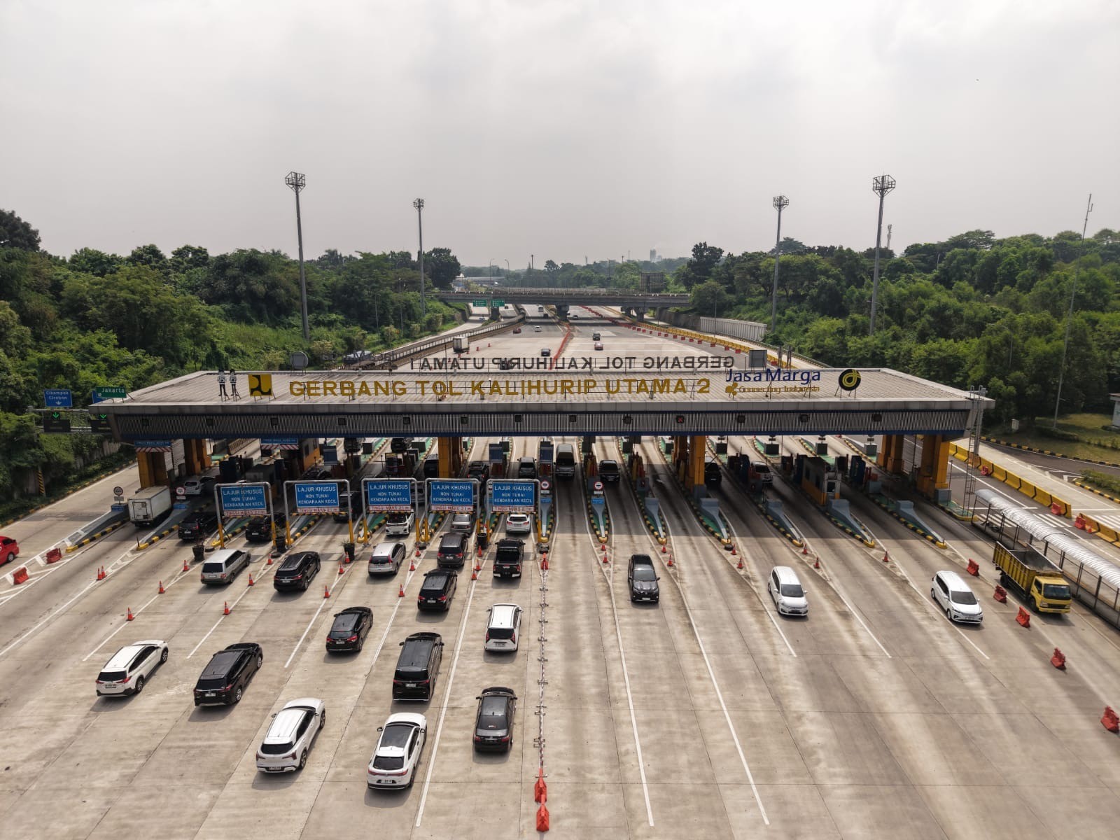 98 Ribu kendaraan Kembali ke Jakarta usai Libur Iduladha 2026. (Foto: Jasa Marga)