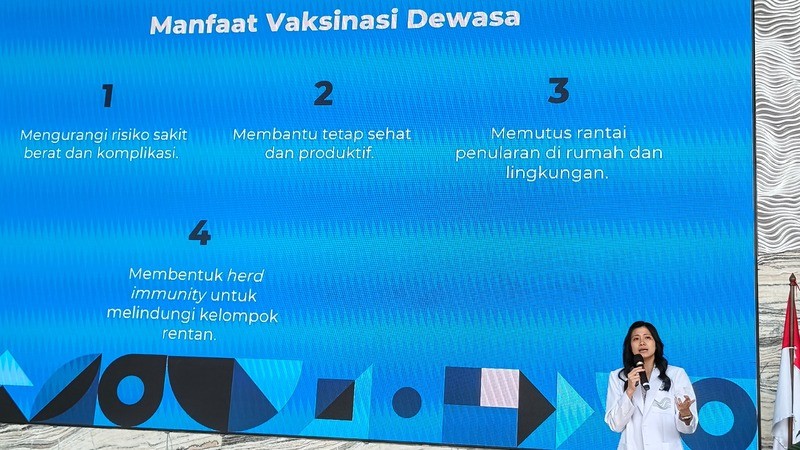 Vaksin Juga Penting untuk Booster Imun Orang Dewasa, Ini Penjelasan Dokter Penyakit Dalam. (Foto: MNC Media)