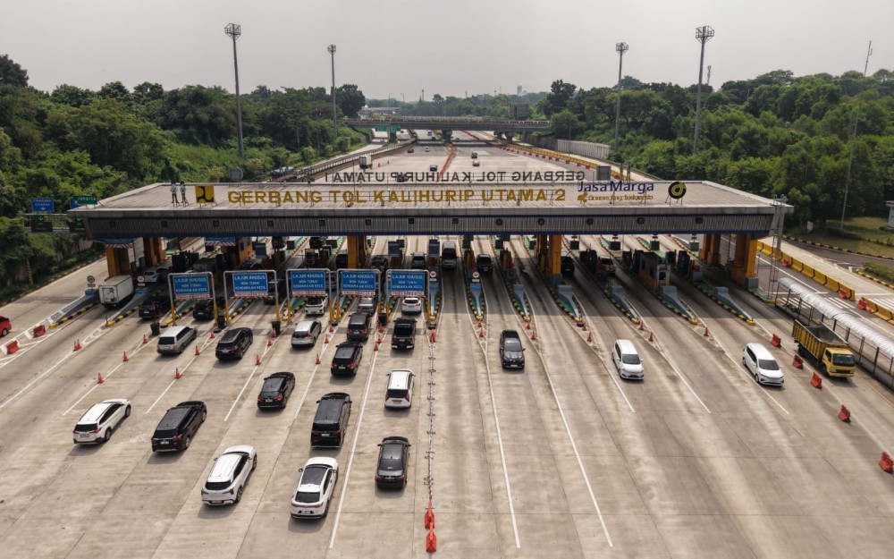 Jasa Marga Catat 98 Ribu Kendaraan Kembali ke Jakarta Via Tol Cikupa hingga Cikunir