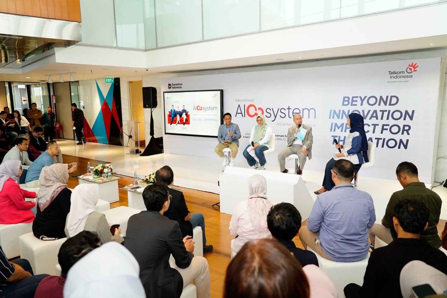 Luncurkan AIcosystem, Telkom Siap Garap Peluang AI di Berbagai Sektor. (Foto: Doc Telkom)