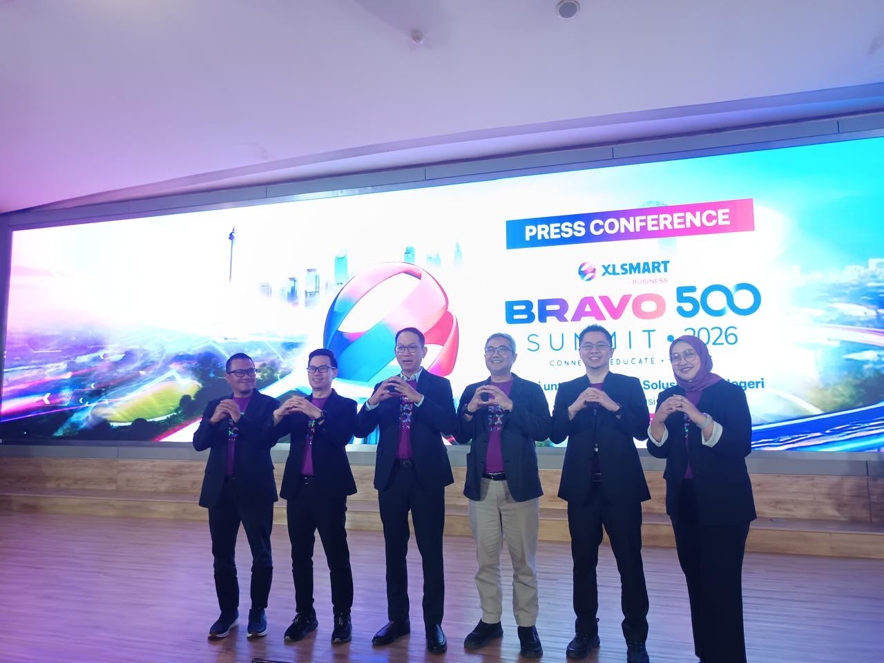 XLSmart Luncurkan ESTA Prime di Bravo 500 Summit 2026, Perkuat Peran Mitra Transformasi Digital. Foto: iNews Media Group.