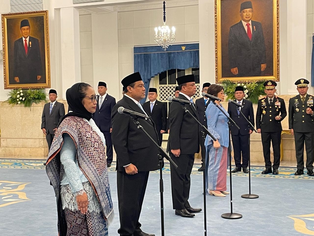 Nanik S Deyang Resmi Jadi Kepala BGN, Agustina dan Trenggono Wakil. Foto: iNews Media Group.