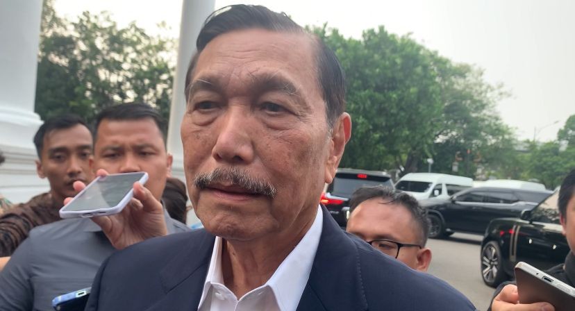 Luhut Sebut Langkah BI Menaikkan Suku Bunga Bagus. (Foto: Binti Mufarida/iNews Media Group)
