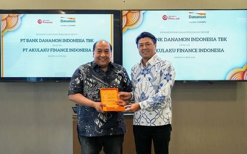 PT Bank Danamon Indonesia Tbk (BDMN) menyepakati suntikan pinjaman kepada PT Akulaku Finane Indonesia senilai Rp500 miliar. (Foto: Ist)