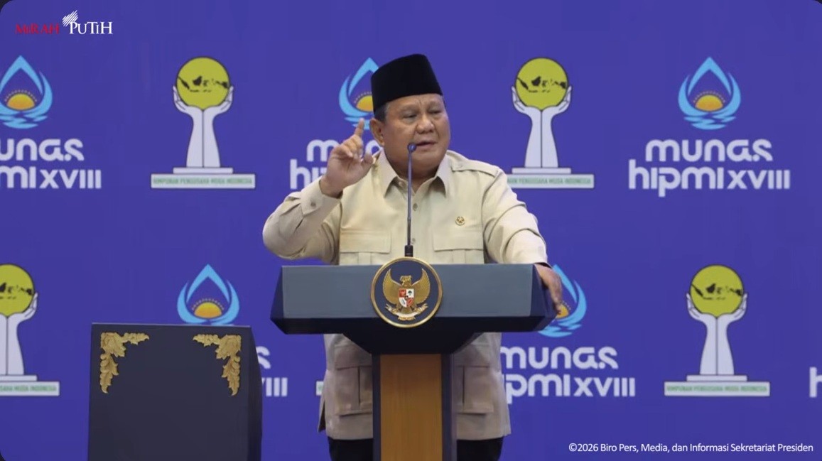 Sering Keluar Negeri, Prabowo: Hubungan Saya dengan Putin dan Trump Baik. (Foto Tangkapan Layar)