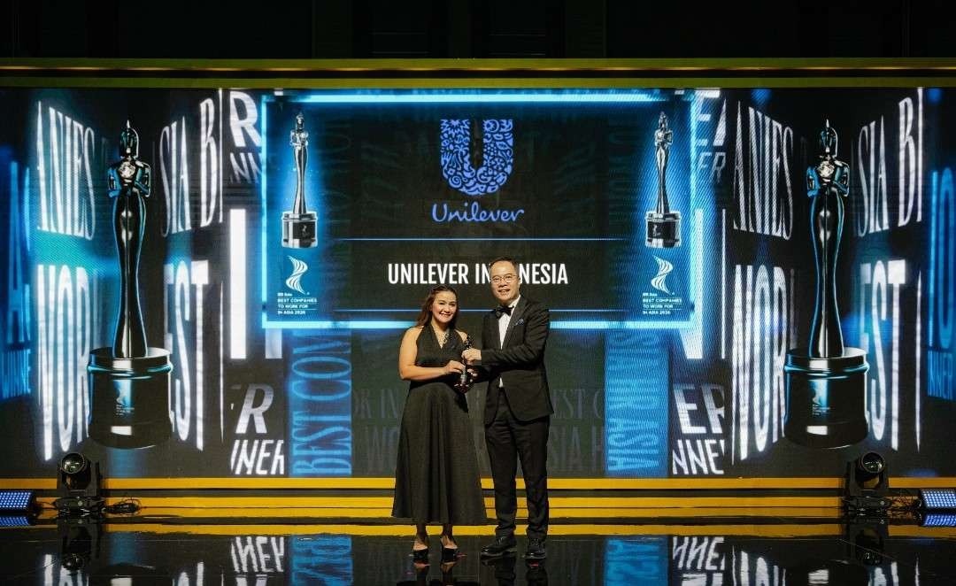 Unilever Indonesia Raih HR Asia Awards 2026, Diakui sebagai Tempat Kerja Terbaik di Asia. (Foto: Doc UNVR)