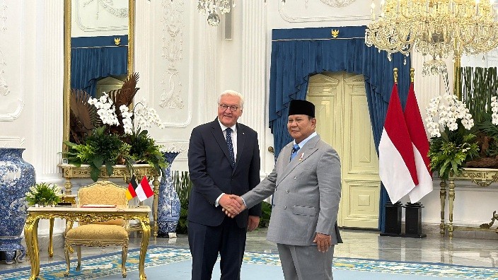 Presiden Jerman Apresiasi Toleransi Agama yang Tinggi di Indonesia. (Foto: iNews Media Group)