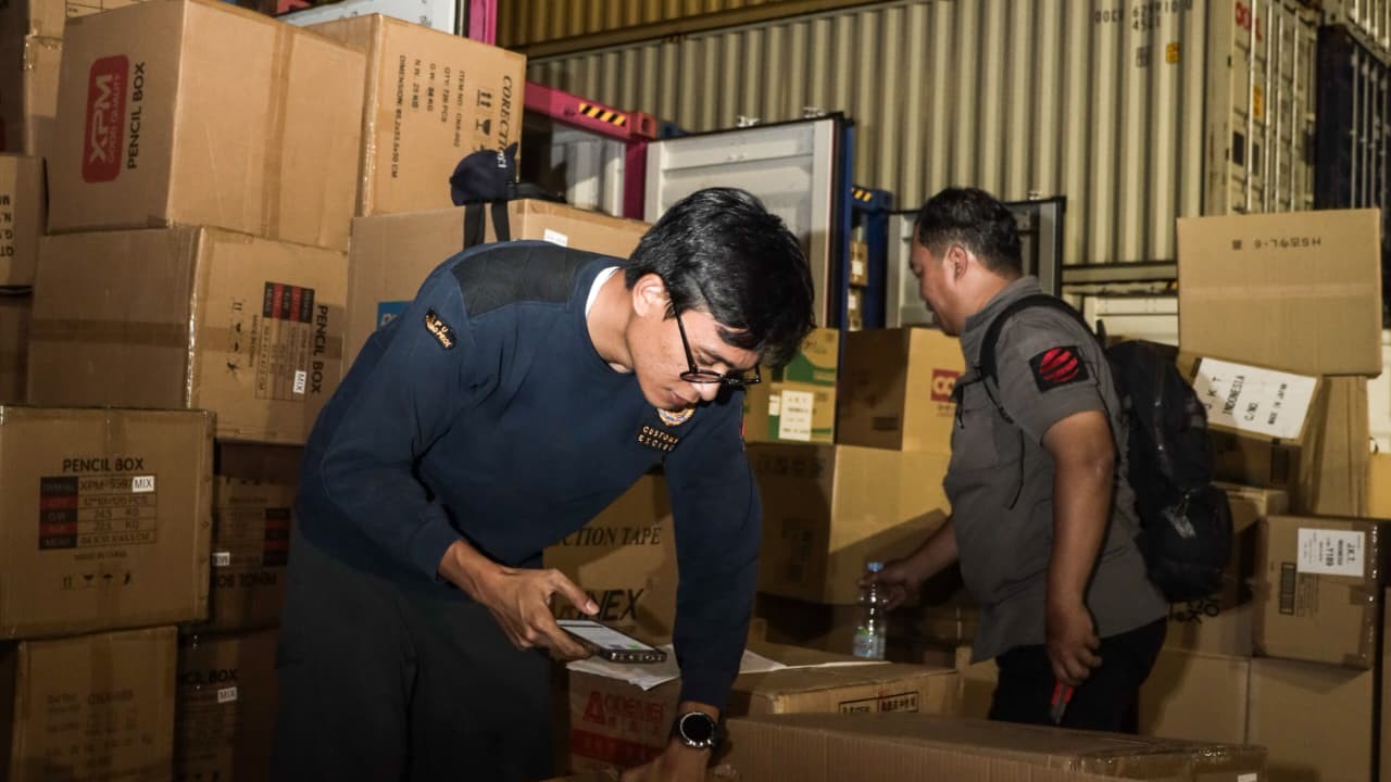 Bea Cukai Tanjung Priok Perluas Lokasi Pemeriksaan Fisik untuk Percepat Arus Barang Impor. (Foto Istimewa)