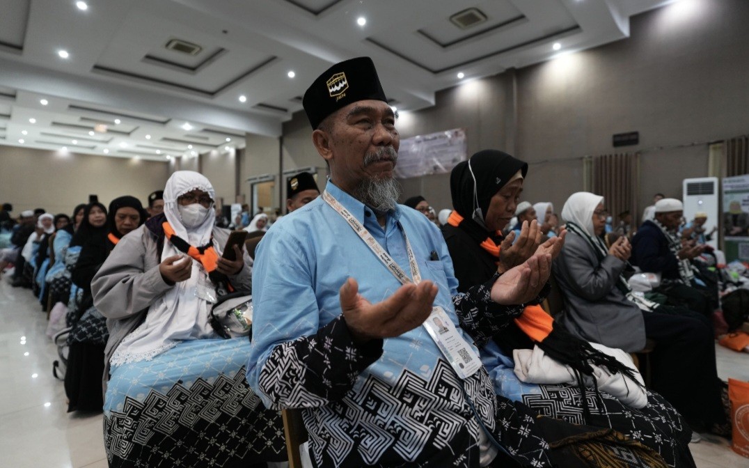 55 Persen Jamaah Haji Indonesia Tiba di Tanah Air (FOTO:Dok Laman Kemenhaj)