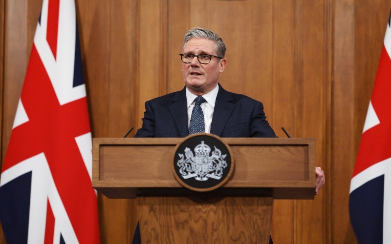 Trump Bocorkan Rencana Pengunduran Diri PM Inggris Keir Starmer. (Foto: X/@10downingstreet)