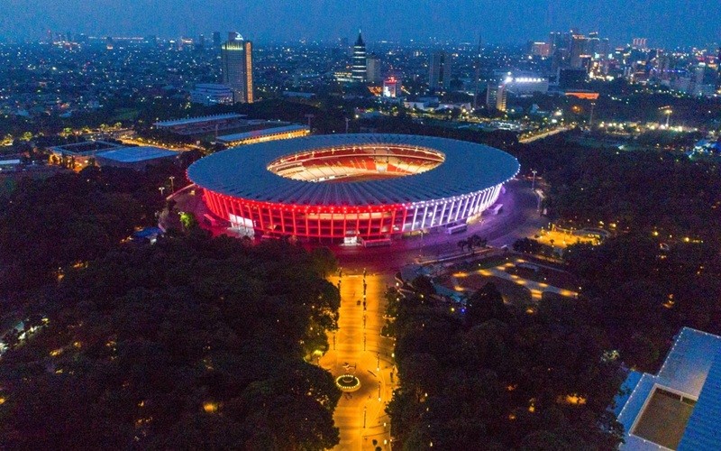 Presiden Prabowo Subianto menginstruksikan jajarannya untuk mengembangkan kawasan Gelora Bung Karno (GBK) secara menyeluruh. (Foto: iNews Media Group)