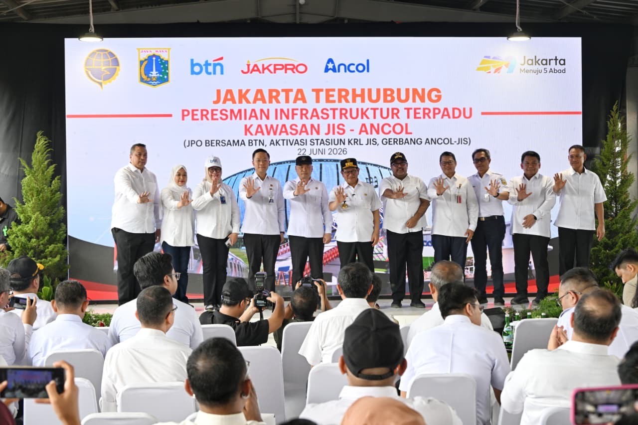 Stasiun JIS Resmi Beroperasi, Naik KRL hanya Rp1 hingga 28 Juni. Foto: iNews Media Group.