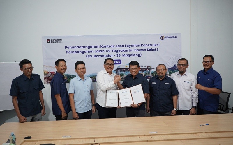 PT Waskita Karya (Persero) Tbk (WKST) resmi mendapatkan kontrak pembangunan jalan tol Yogyakarta-Bawen Seksi 3 senilai Rp2,1 triliun. (Foto: Ist)
