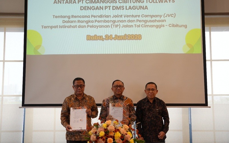 Melalui PT DMS Laguna (DMSL), KOTA bakal mengembangkan Rest Area di tol Cimanggis-Cibitung, bagian dari tol Jakarta Outer Ring Road (JORR) 2. (Foto: Ist)