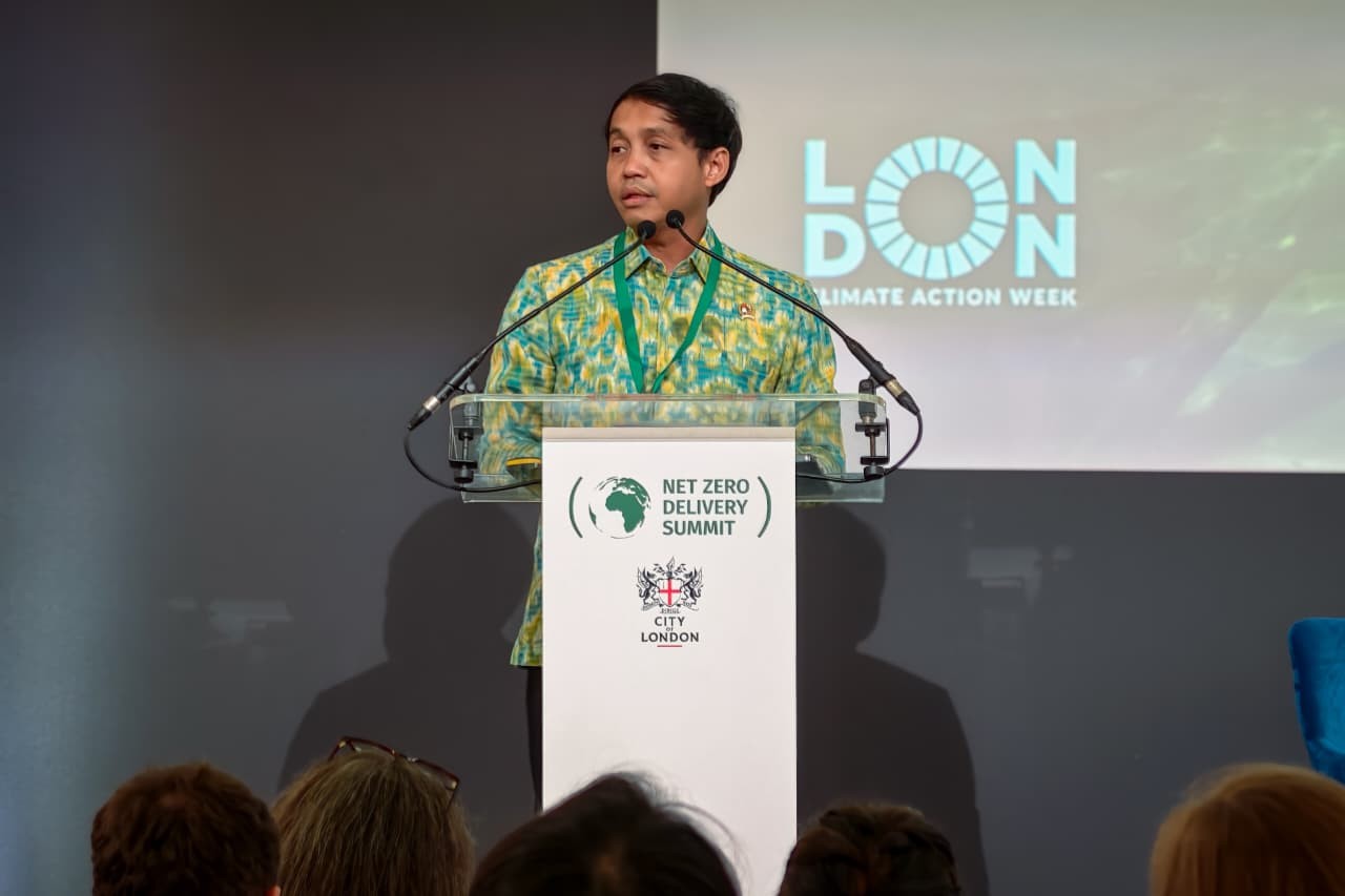 Hadiri London Climate Action Week, Menhut Beberkan Kekuatan Pasar Karbon Indonesia. (Foto Istimewa)
