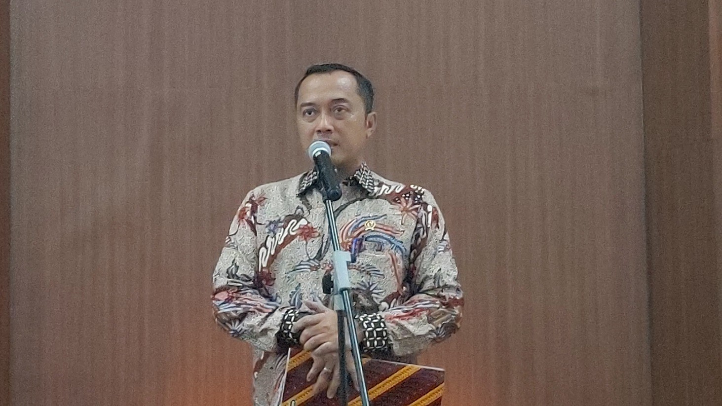 Mensesneg Beberkan Faktor Pemicu Terjadinya PHK dan Cara Memitigasinya. (Foto Felldy/IMG)