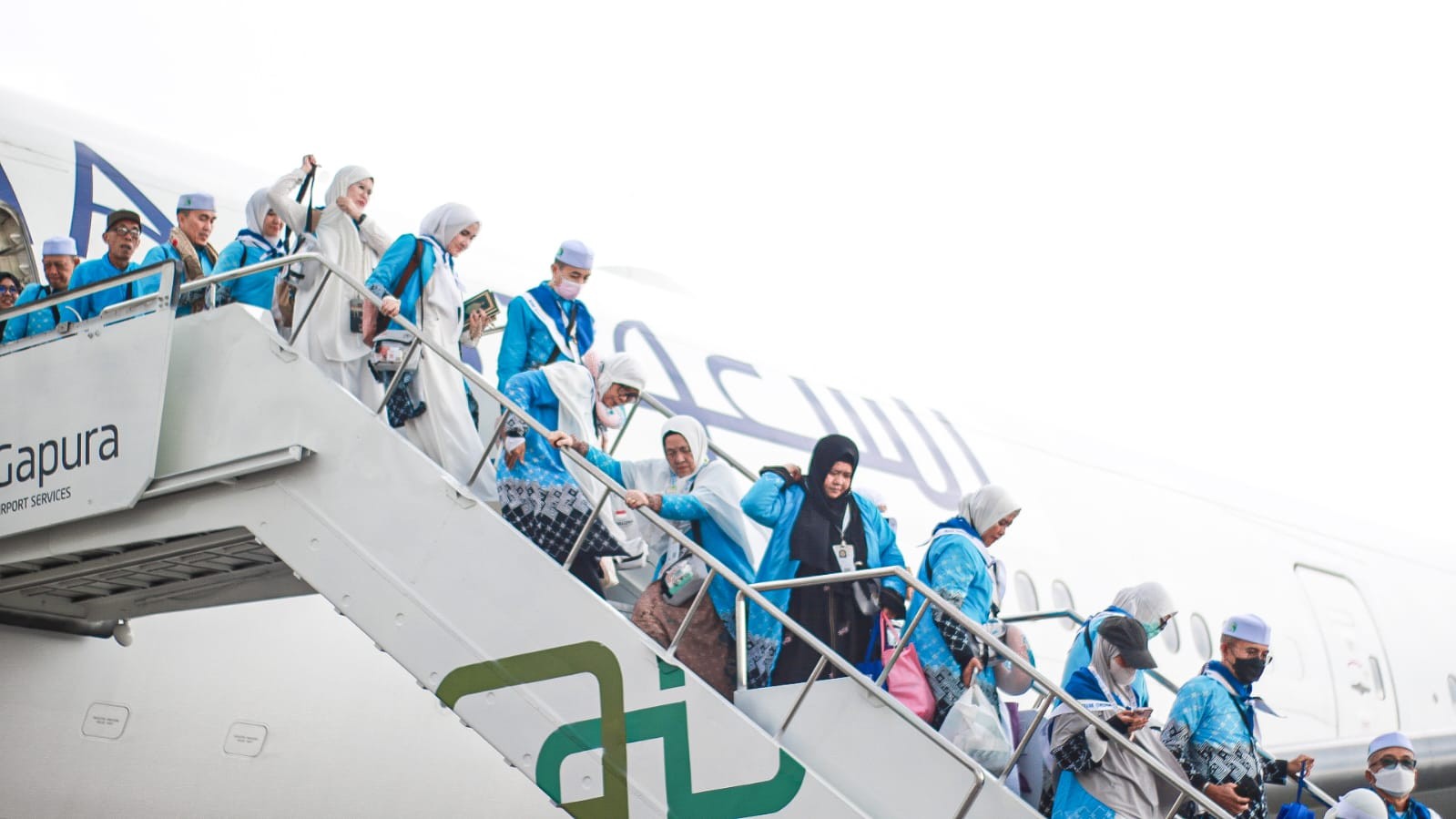 Kemenhaj Catat 90 Persen Jamaah Haji Telah Kembali ke Tanah Air. (Foto: Dok.Kemenhaj)