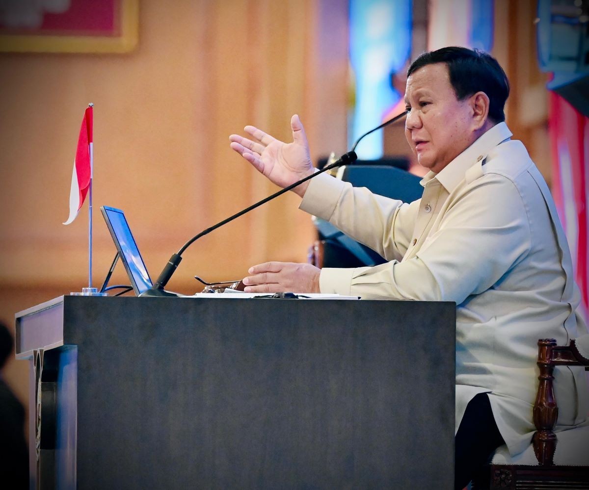 Prabowo Ungkap Kunci Negara Sukses: Berani Akui Kekurangan dan Cari Solusi. (Foto: Dok. BPMI Setpres)