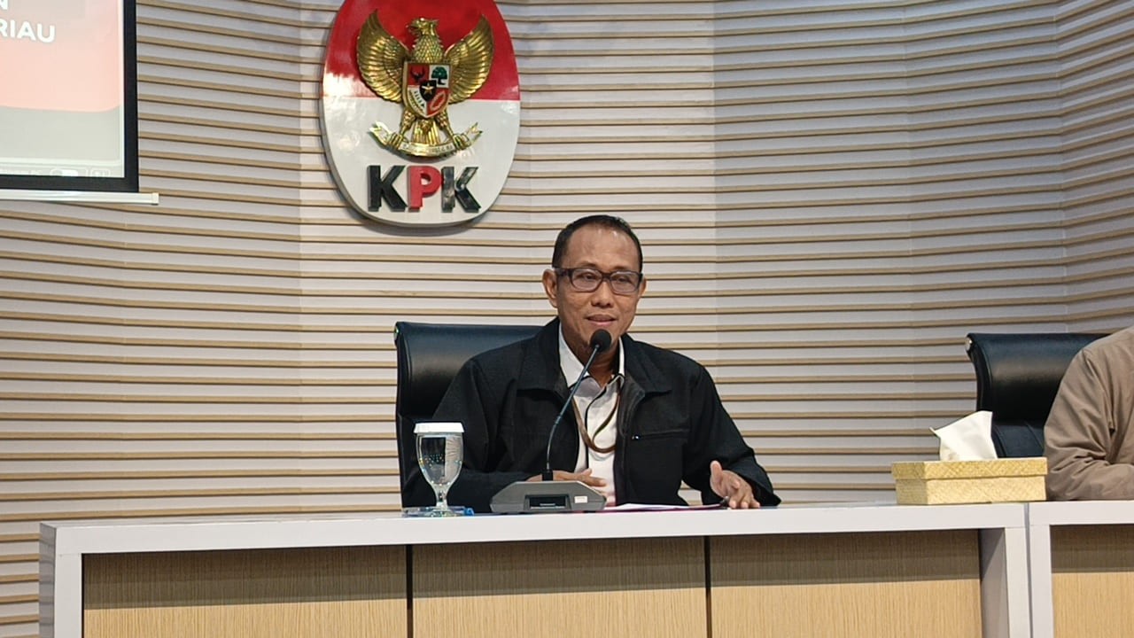 KPK Tetapkan Bupati Kuansing Sebagai Tersangka di Kasus Suap Pengisian Jabatan. (Foto: MNC Media)