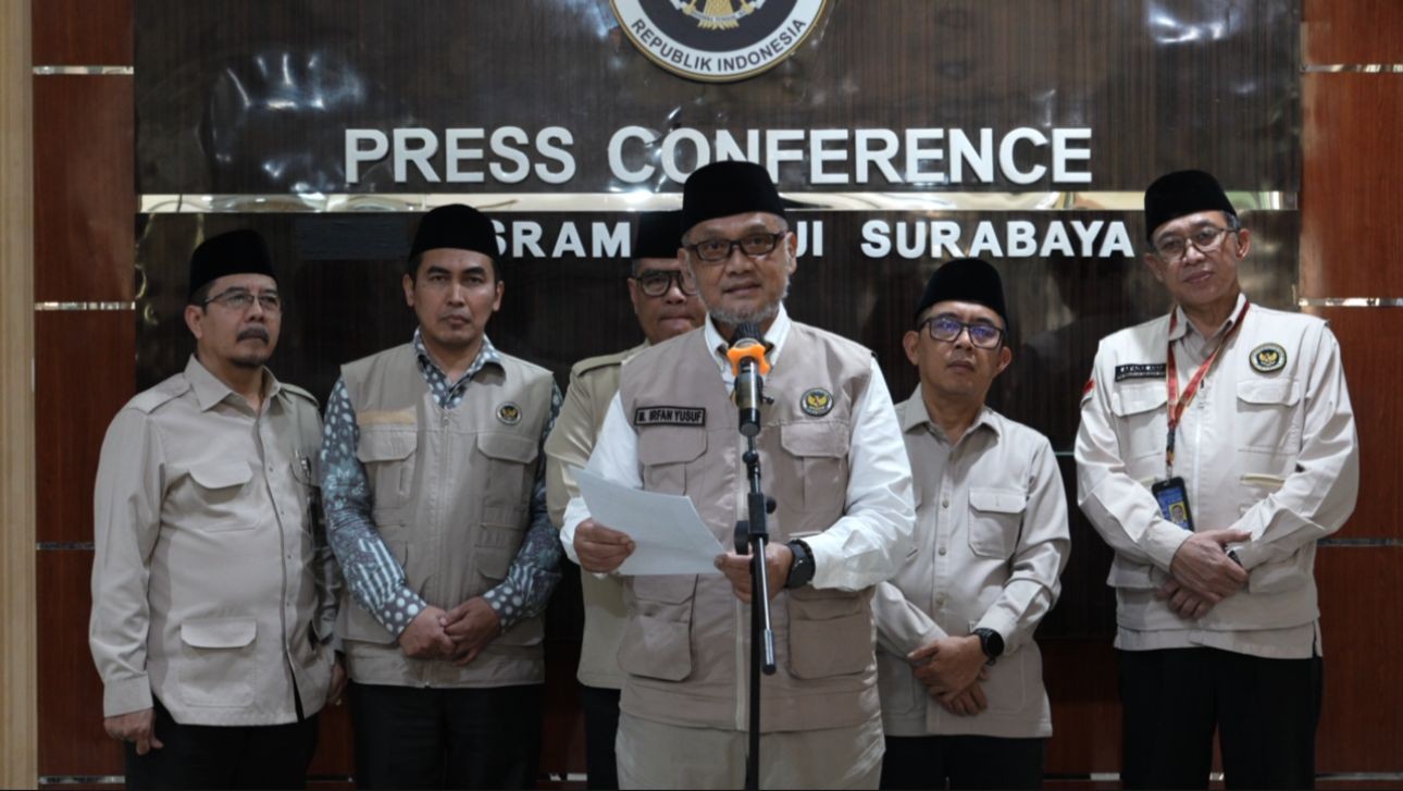 Seluruh Jamaah Sudah Kembali ke Indonesia, Menhaj Resmi Tutup Operasional Penyelenggaraan Haji 2026 (FOTO:Dok Laman Kemenhaj)