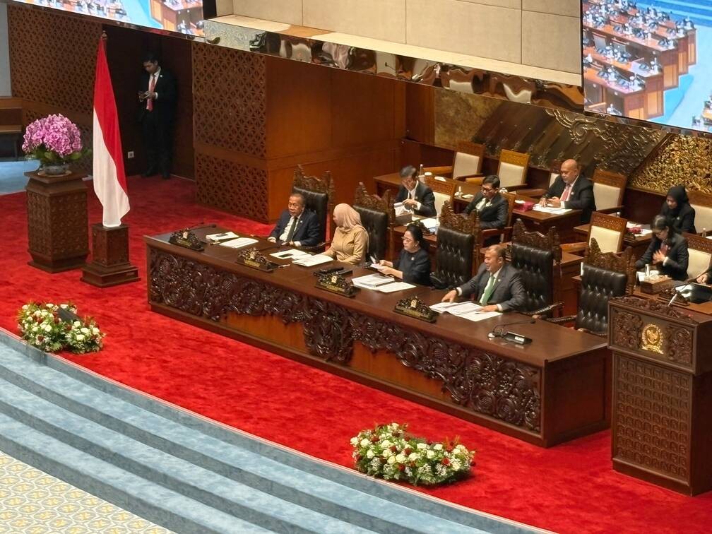 DPR Setujui RUU Pusat Finansial Internasional Masuk Prolegnas. (Foto: MNC Media)
