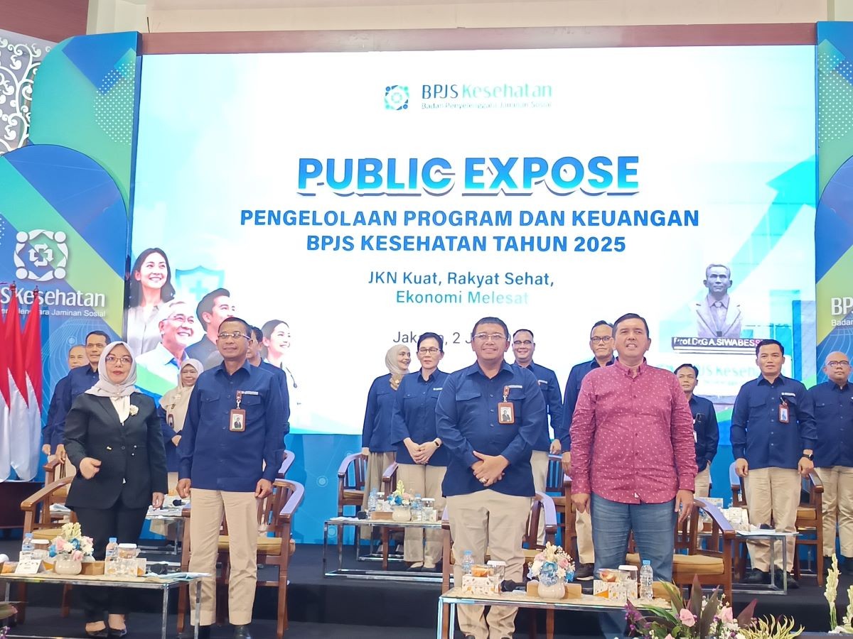 BPJS Kesehatan Sebut JKN Dongkrak PDB Rp129 Triliun dan Serap 13 Juta Tenaga Kerja. (Foto: Rohman Wibowo/iNews Media Group)