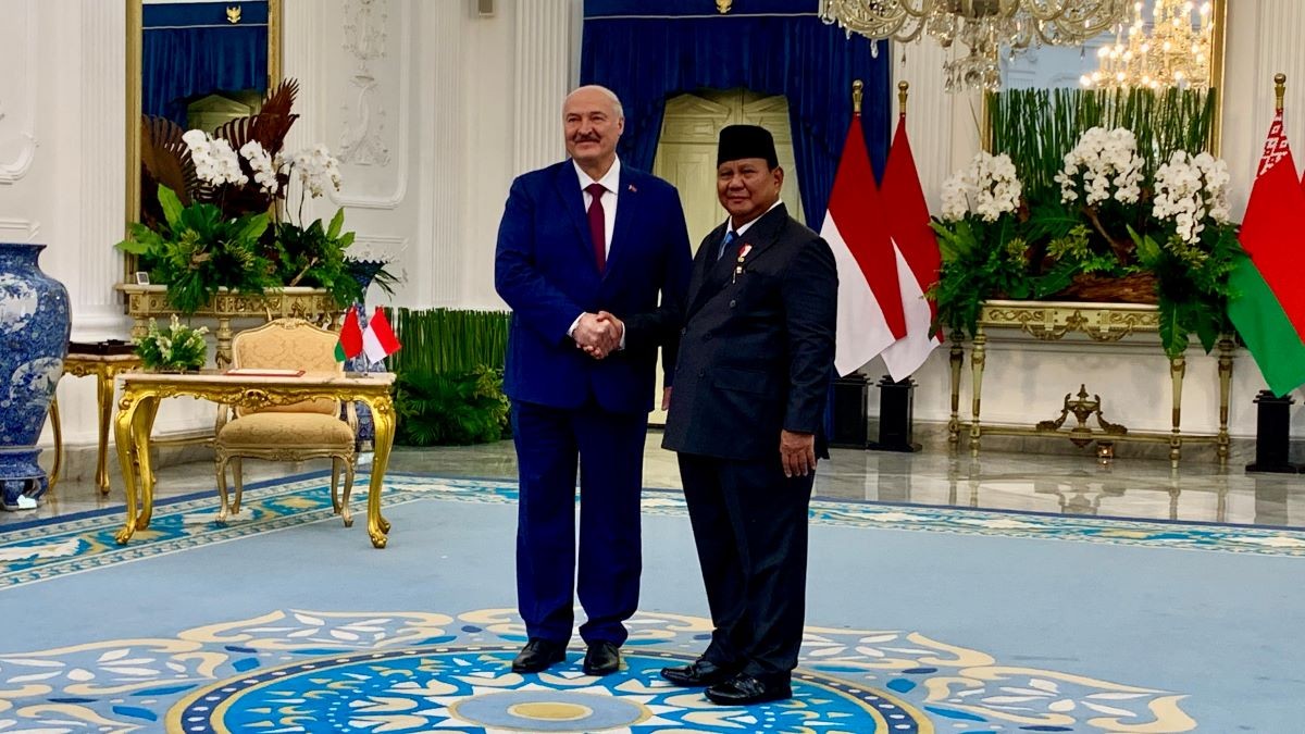Prabowo dan Lukashenko Akan Luncurkan Roadmap Kerja Sama Indonesia-Belarus 2026-2030. (Foto: Binti/iNews Media Group)