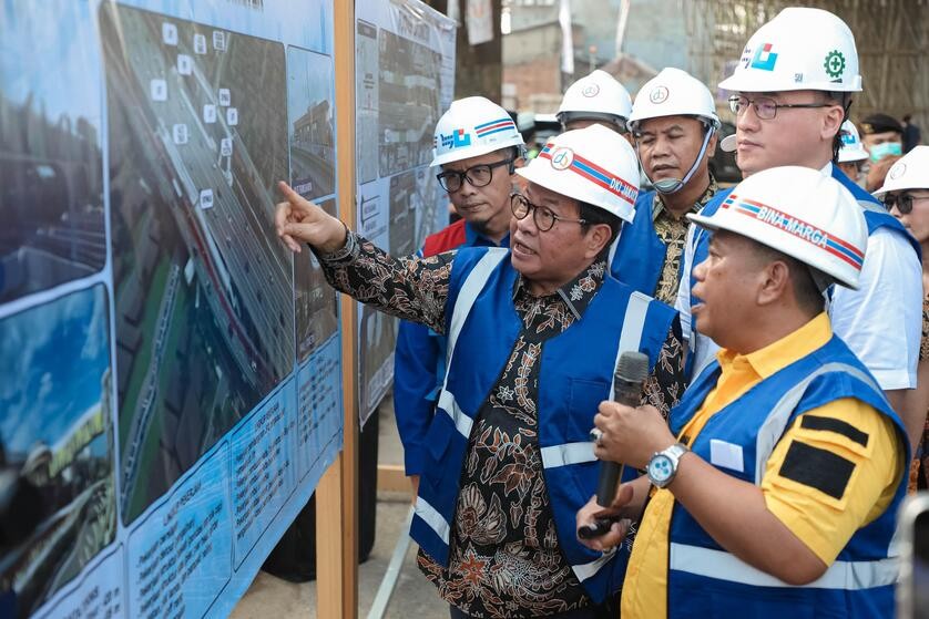 Pembangunan Flyover Latumenten Capai 55,2 Persen, Ditargetkan Rampung Akhir 2026. (Foto: Pemprov DKI Jakarta)