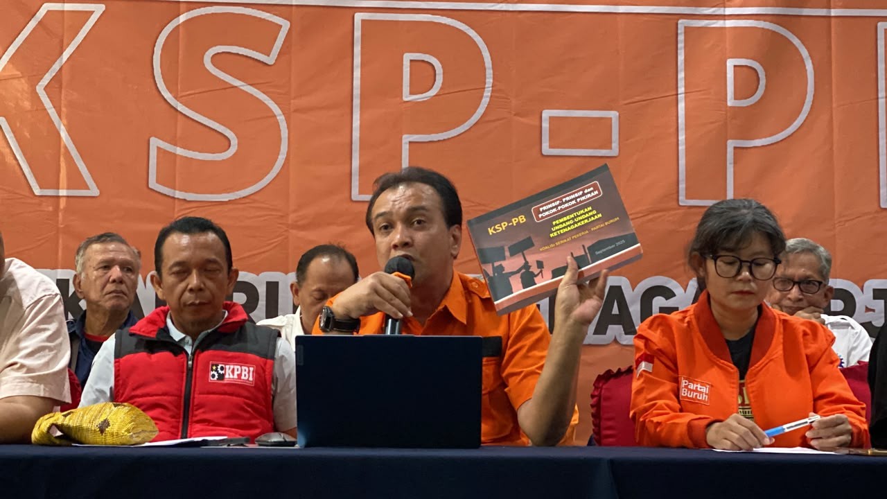 Serikat Pekerja Desak Pemerintah Buat UU Ketenagakerjaan Baru, Konsep RUU Telah Siap. (Foto: MNC Media)