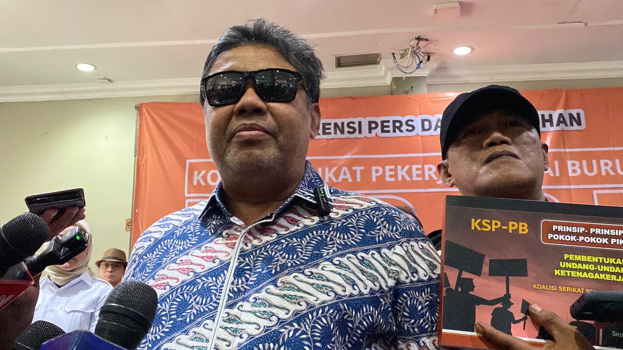 Harga Gas Industri Turun, Said Iqbal: PHK 55 Ribu Buruh di Sektor Manufaktur Tidak Benar. (Foto: Danandaya/iNews Media Group)