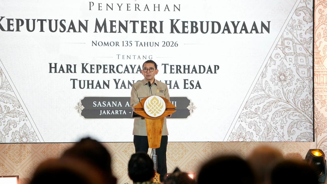 Pemerintah Tetapkan 13 Juli sebagai Hari Kepercayaan Terhadap Tuhan Yang Maha Esa. (Foto Istimewa)