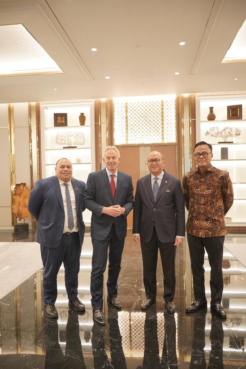 Tony Blair Sambangi Danantara, Ungkap Minat Investor Global ke Proyek Strategis RI. Foto: iNews Media Group.