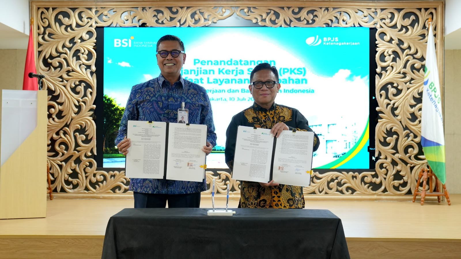 BSI (BRIS) dan BPJS Ketenagakerjaan Buka Akses KPR Syariah dengan Tenor hingga 30 Tahun (FOTO:Dok BRIS)